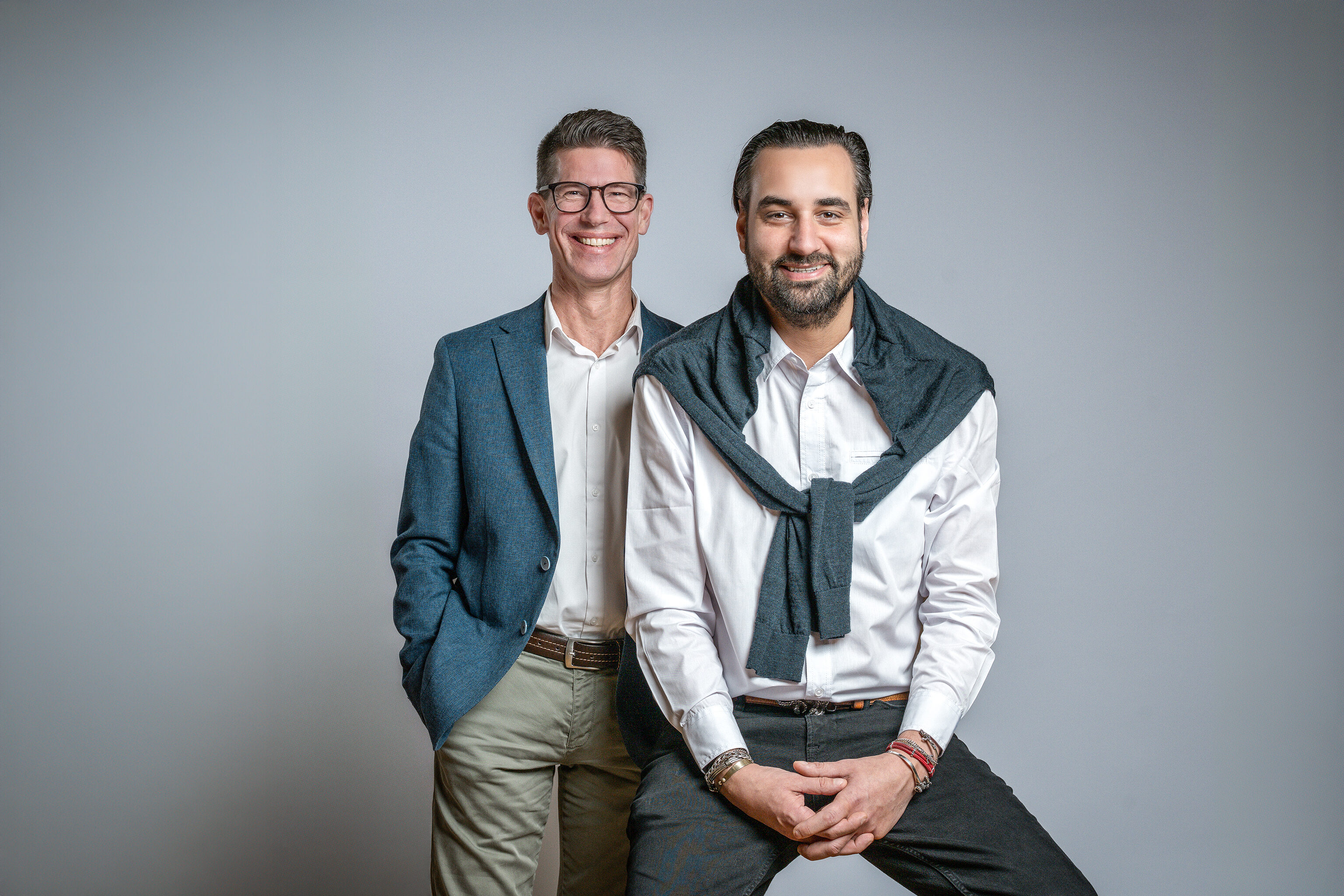 Geschäftsleitung der Tägi AG: Urs Kamberger und Pascal Schelbert